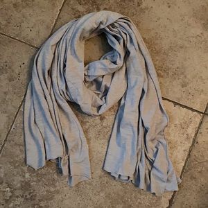 Carly Jean Los Angeles Grey Light Weight Scarf